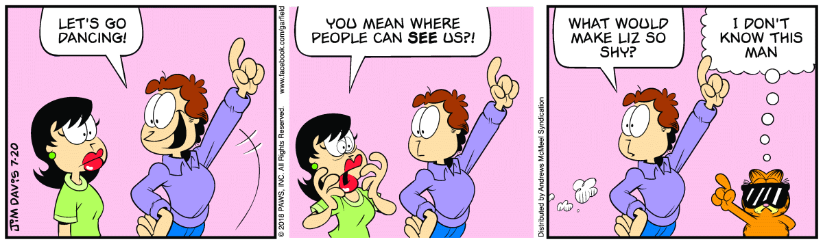 Garfield, July 20, 2018