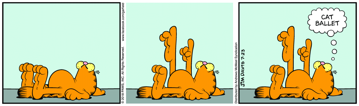 Garfield, July 23, 2018