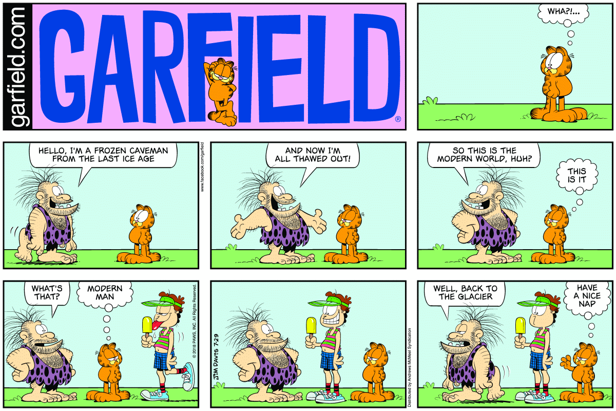 Garfield, July 29, 2018