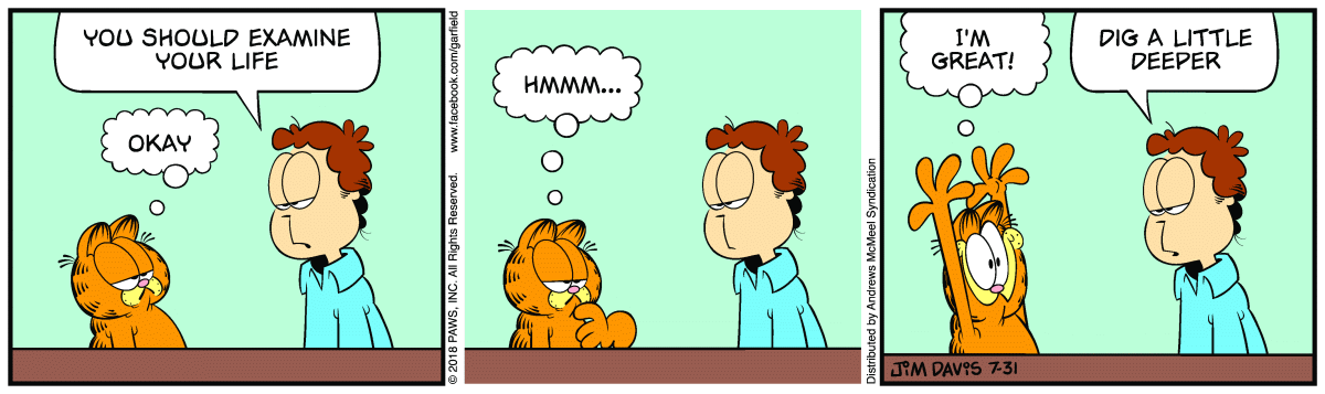Garfield, July 31, 2018