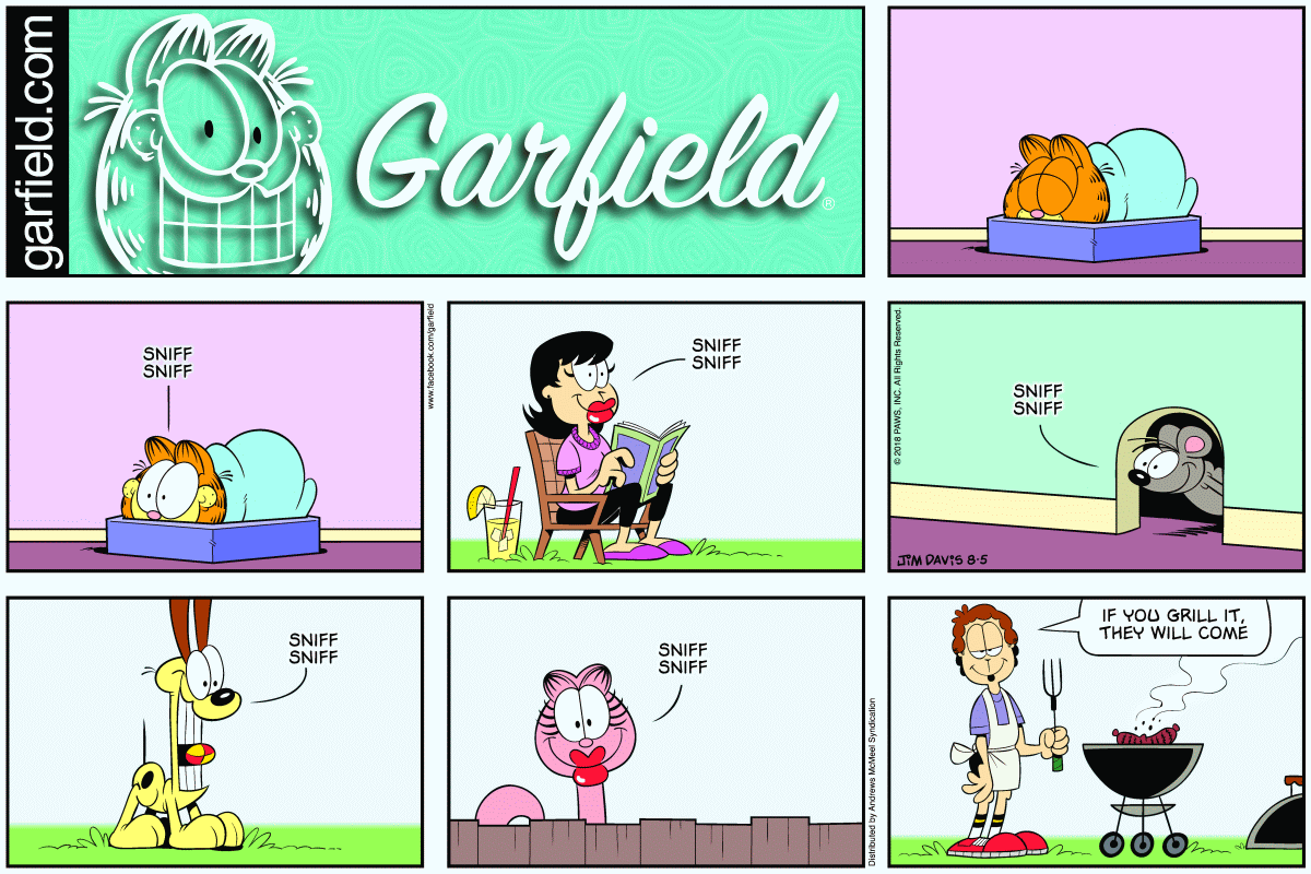 Garfield, August 5, 2018