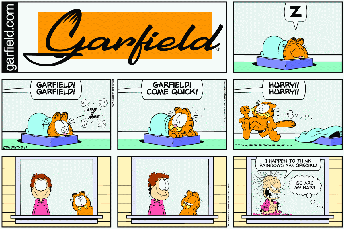 Garfield, August 12, 2018