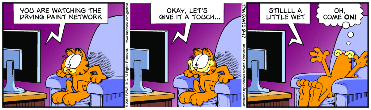 Garfield, September 17, 2018