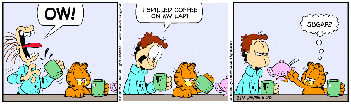 Garfield, September 20, 2018