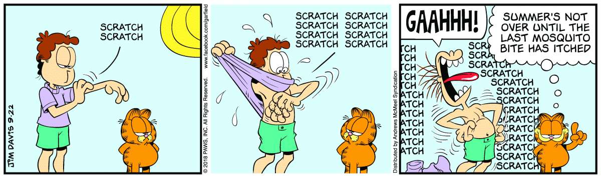 Garfield, September 22, 2018