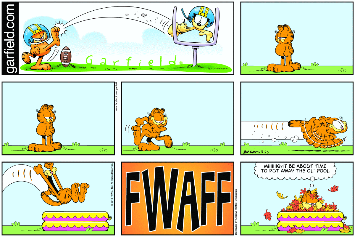 Garfield, September 23, 2018