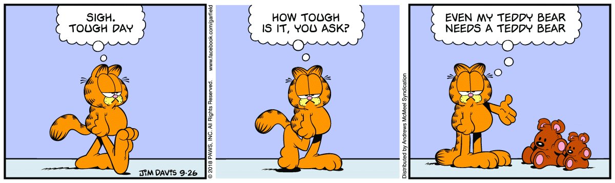 Garfield, September 26, 2018