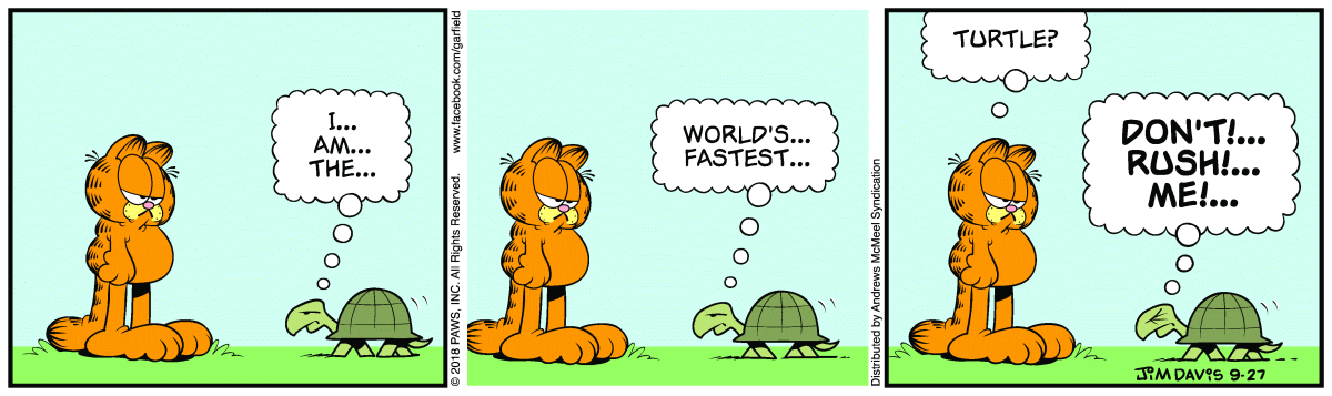 Garfield, September 27, 2018