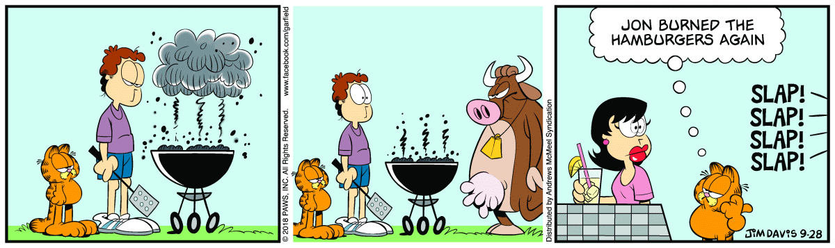 Garfield, September 28, 2018
