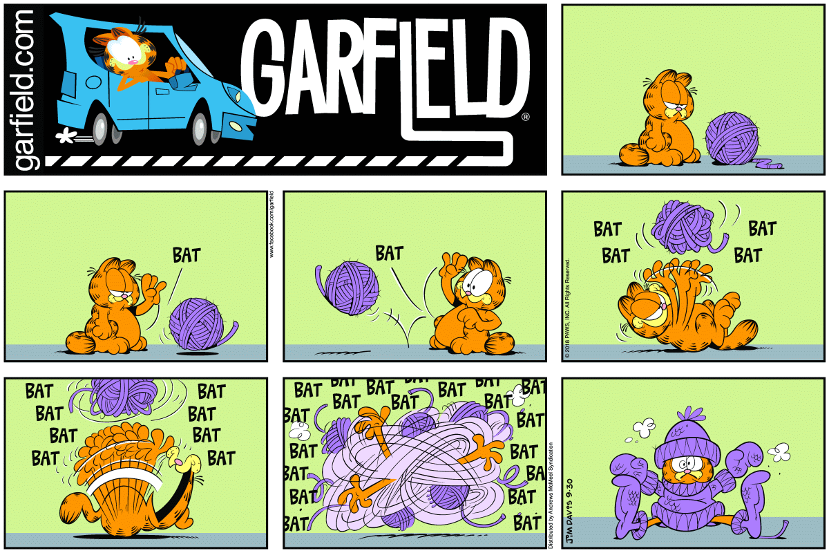 Garfield, September 30, 2018