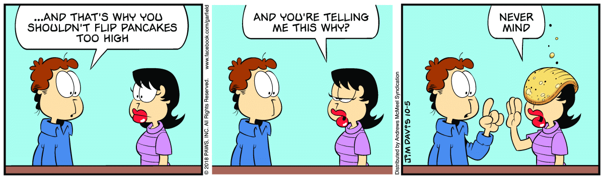 Garfield, October 5, 2018