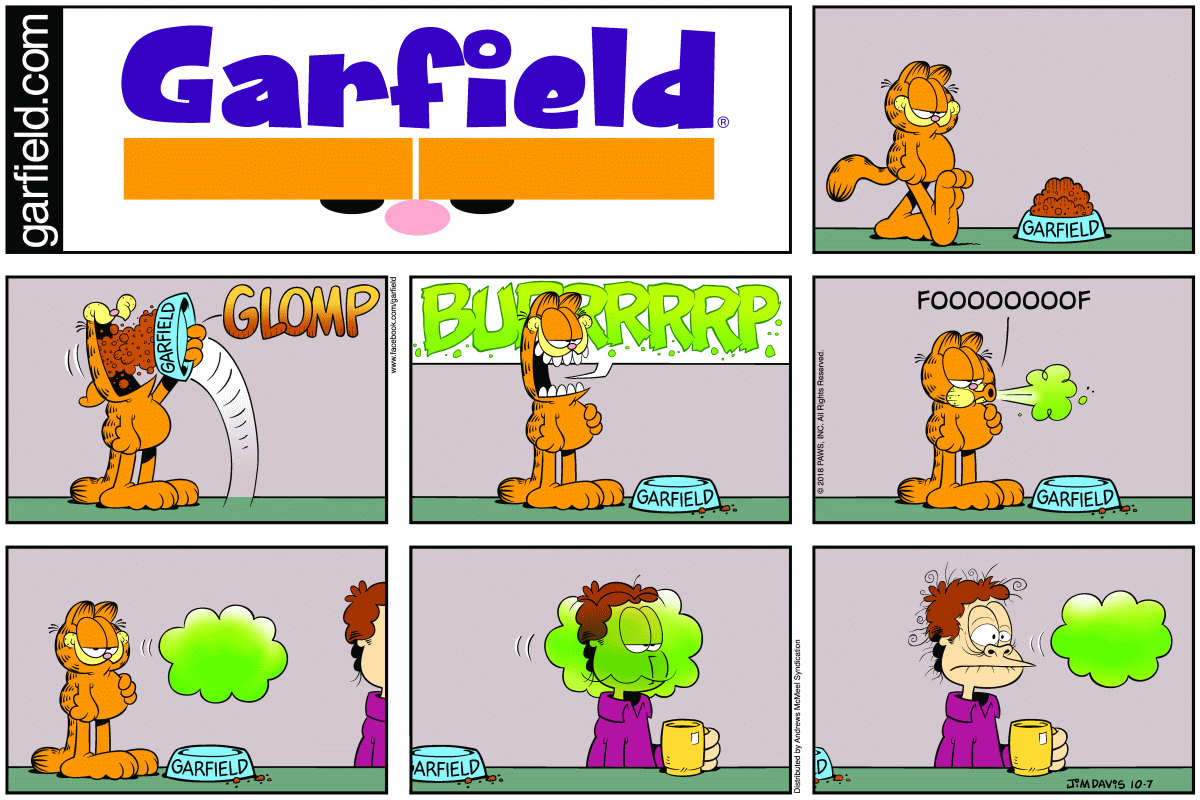 Garfield, October 7, 2018