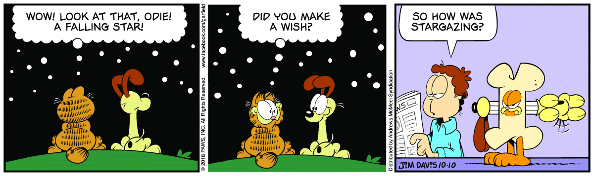 Garfield, October 10, 2018