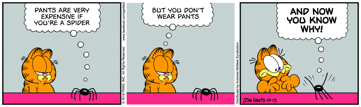 Garfield, October 13, 2018