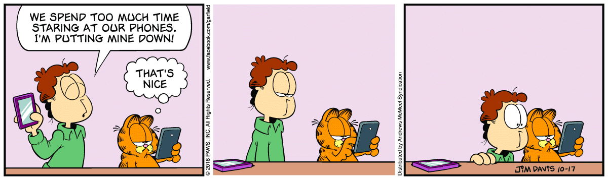 Garfield, October 17, 2018