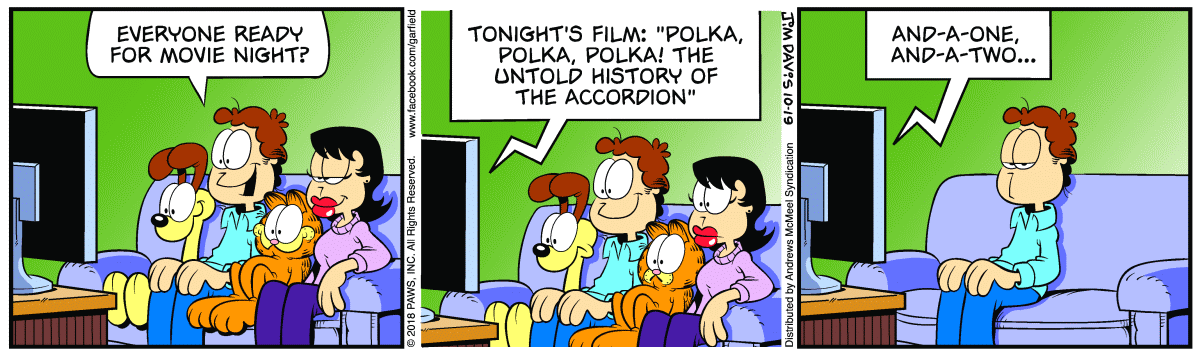 Garfield, October 19, 2018