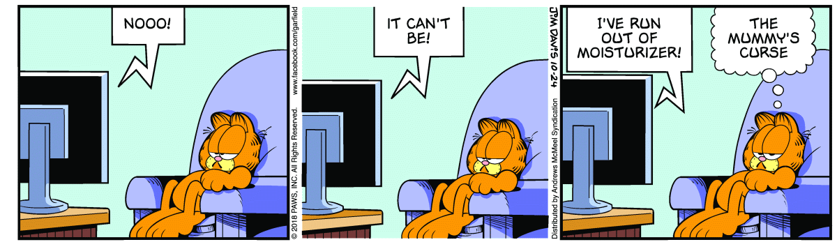 Garfield, October 24, 2018