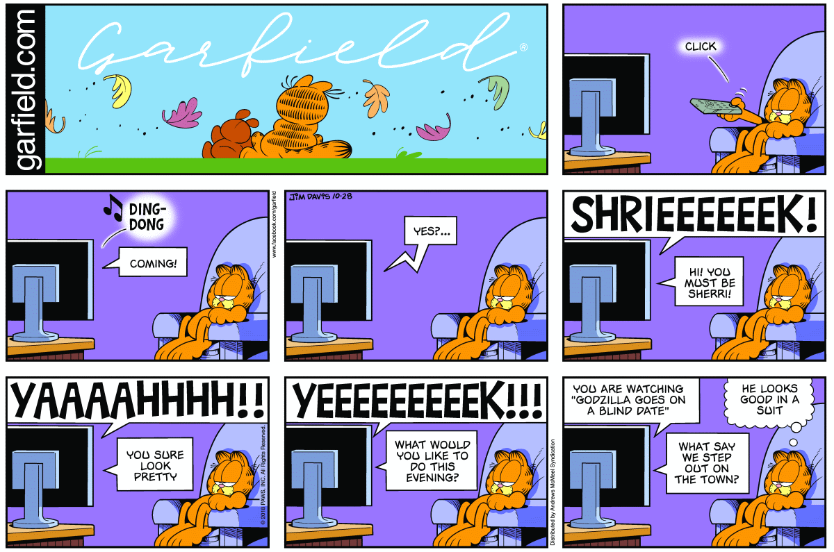 Garfield, October 28, 2018