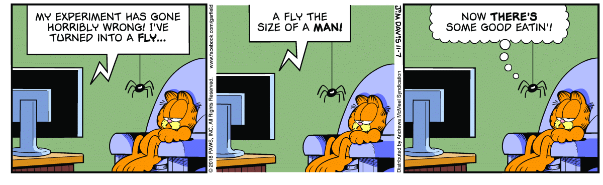 Garfield, November 7, 2018