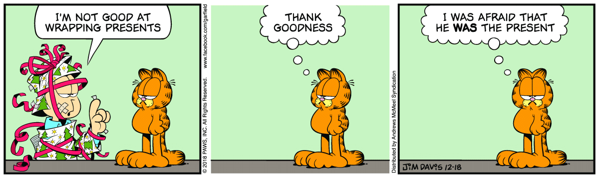 Garfield, December 18, 2018