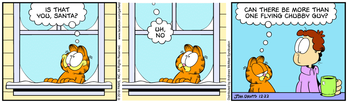 Garfield, December 22, 2018