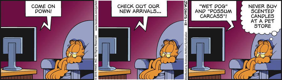 Garfield, January 12, 2019