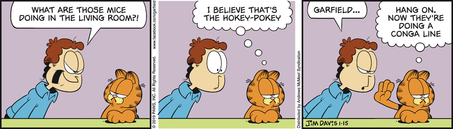 Garfield, January 15, 2019