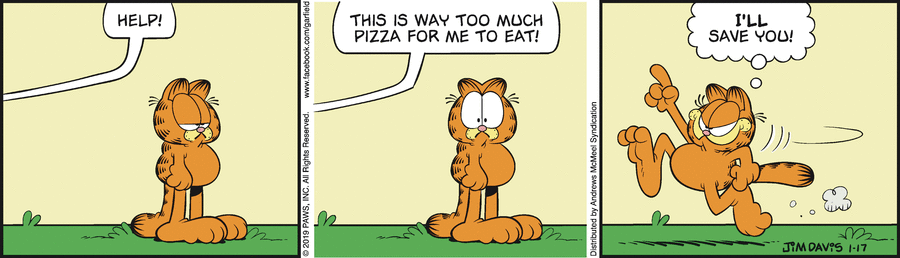 Garfield, January 17, 2019