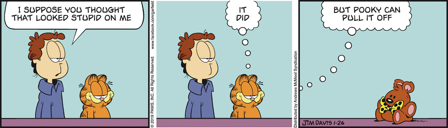 Garfield, January 26, 2019