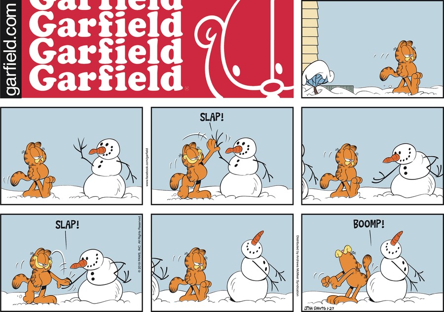 Garfield, January 27, 2019