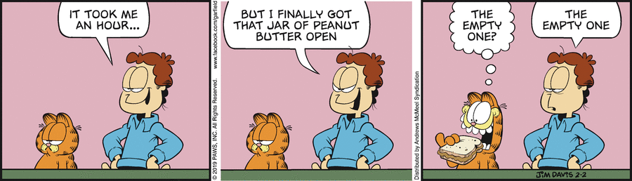 Garfield, February 2, 2019