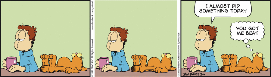 Garfield, February 4, 2019
