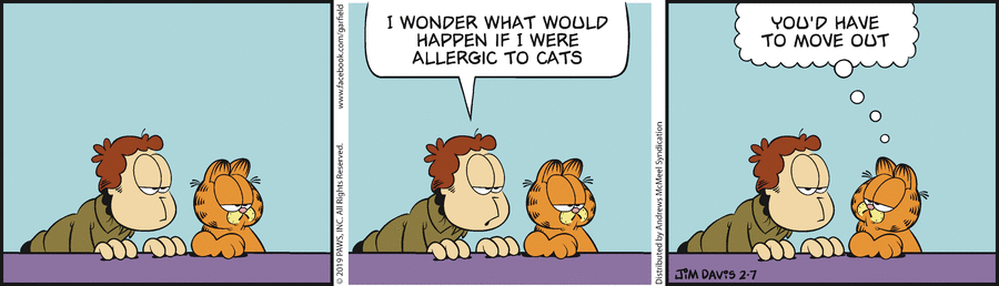 Garfield, February 7, 2019