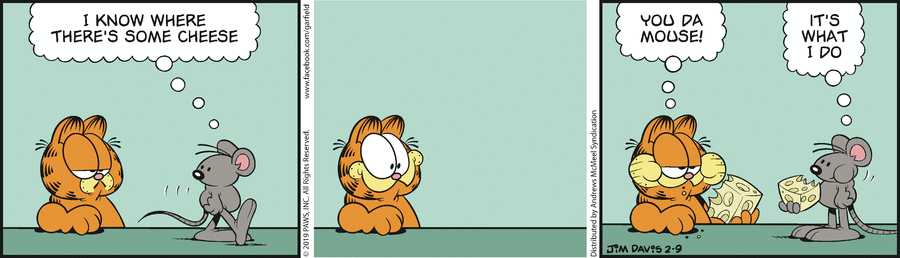 Garfield, February 9, 2019