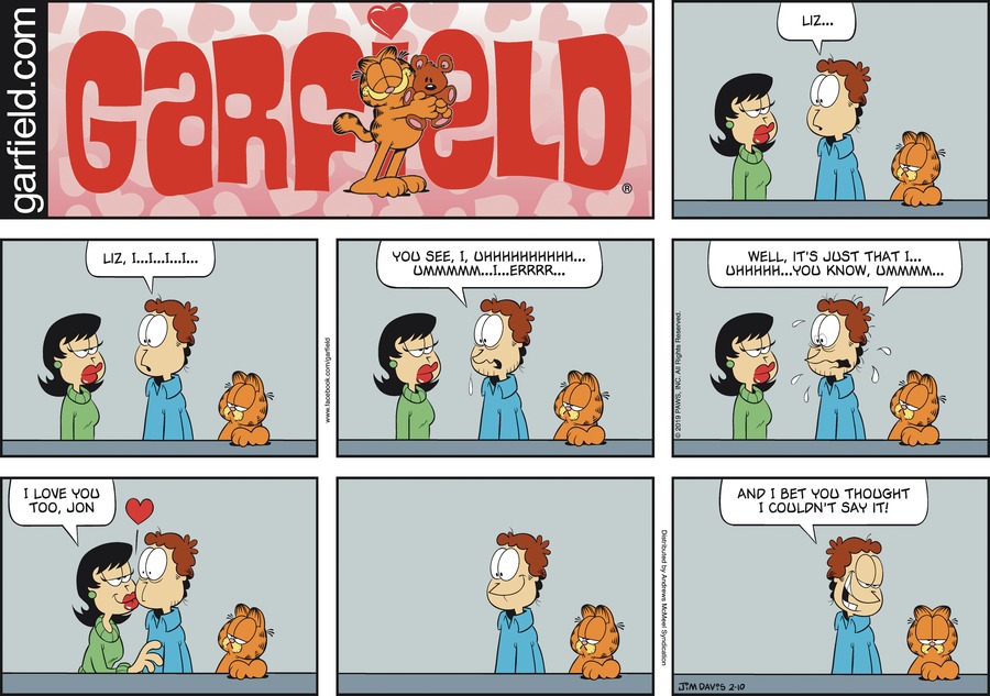 Garfield, February 10, 2019