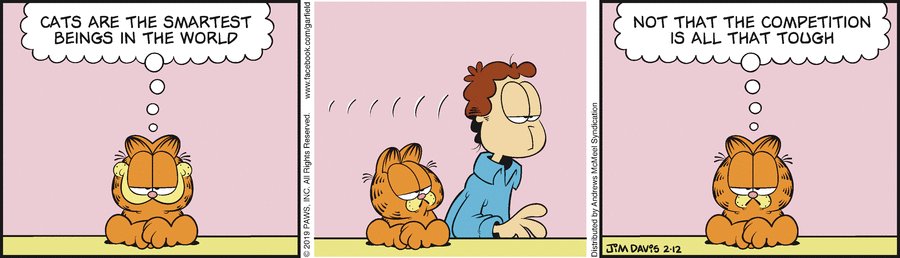 Garfield, February 12, 2019