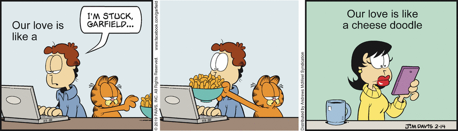 Garfield, February 14, 2019