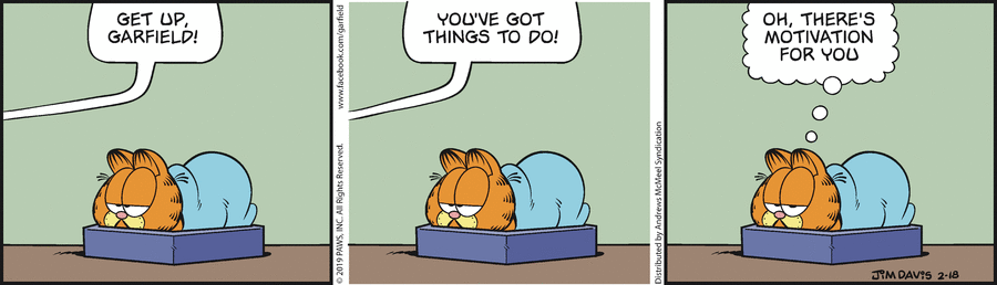 Garfield, February 18, 2019