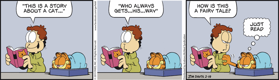 Garfield, February 19, 2019