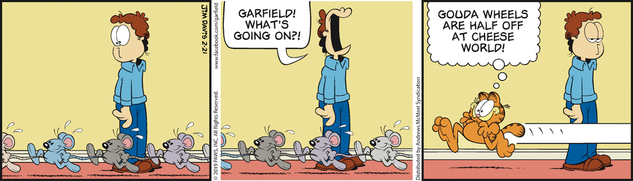 Garfield, February 21, 2019