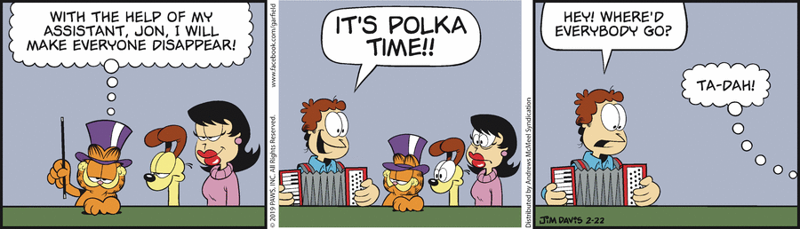 Garfield, February 22, 2019