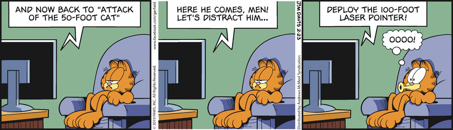 Garfield, February 23, 2019