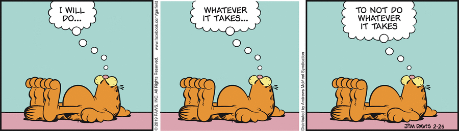 Garfield, February 25, 2019