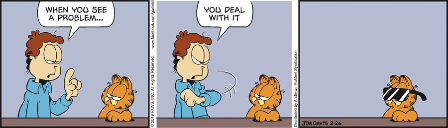 Garfield, February 26, 2019