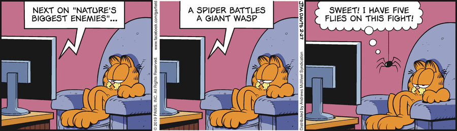Garfield, February 27, 2019