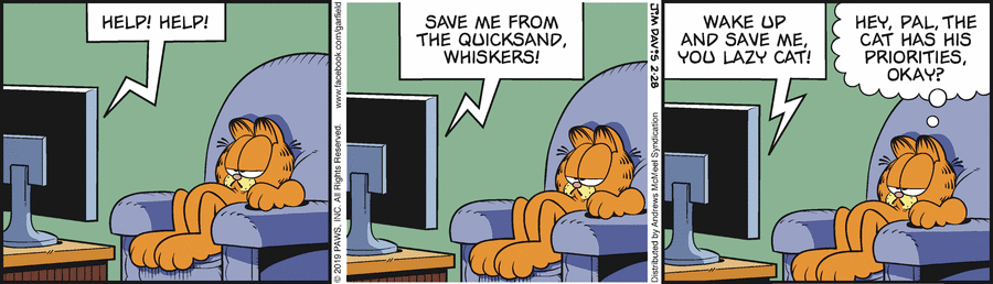 Garfield, February 28, 2019