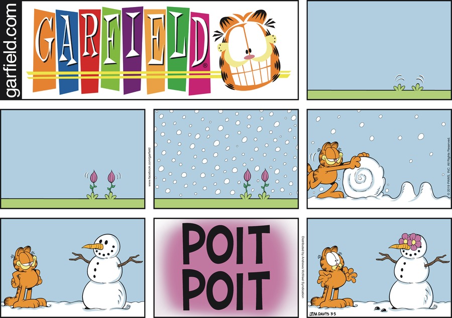 Garfield, March 3, 2019