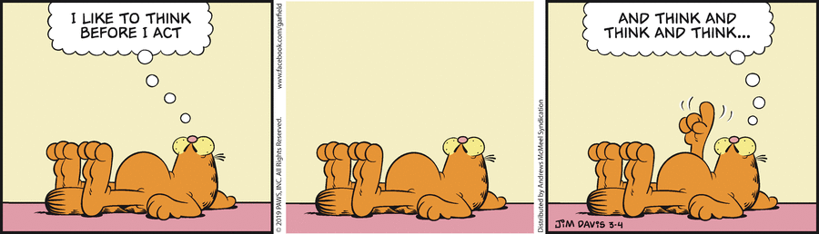 Garfield, March 4, 2019