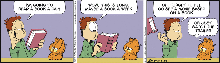 Garfield, March 5, 2019