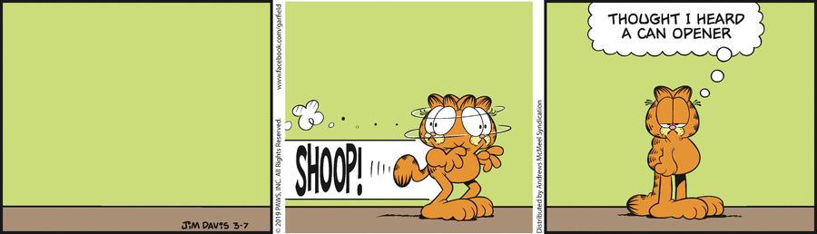 Garfield, March 7, 2019
